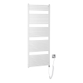 Aqualine - Radiador elétrico para casa de banho TONDI-E 800W 169x60 cm branco