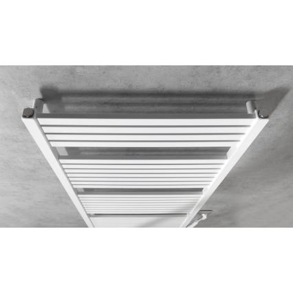 Aqualine - Radiador elétrico para casa de banho TONDI-E 800W 169x60 cm branco