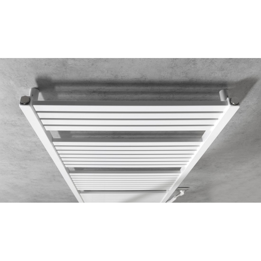 Aqualine - Radiador elétrico para casa de banho TONDI-E 800W 169x60 cm branco