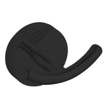 Aqualine - Suporte de parede para toalha SAMBA preto