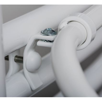 Aqualine - Toalheiro com elemento de aquecimento 60 cm branco