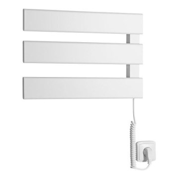 Aqualine - Toalheiro elétrico ELVIS 50W/230V 34,2 cm branco direita