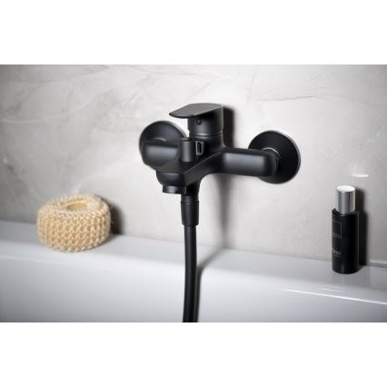 Aqualine - Torneira de banheira LOTTA mate preto