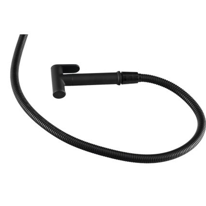 Aqualine - Torneira de bidé com chuveiro para instalação embutida mate preto