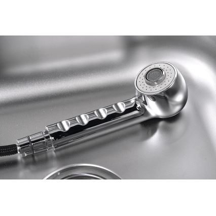 Aqualine - Torneira de cozinha KASIOPEA 20 cm cromada brilhante