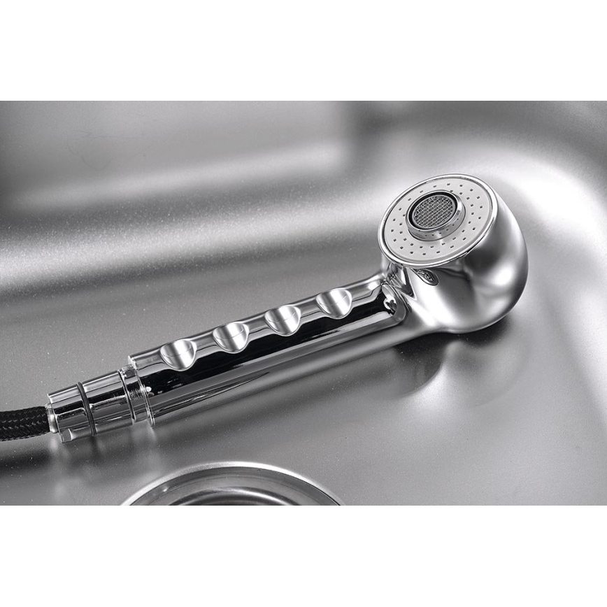 Aqualine - Torneira de cozinha KASIOPEA 20 cm cromada brilhante