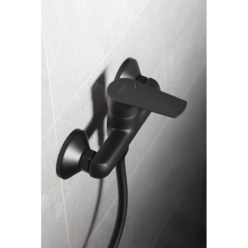 Aqualine - Torneira de duche LOTTA mate preto