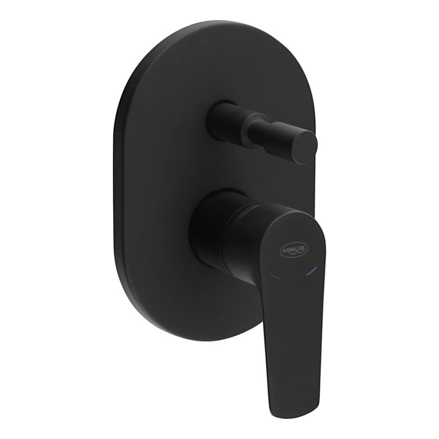 Aqualine - Torneira de duche para instalação embutida LOTTA mate preto