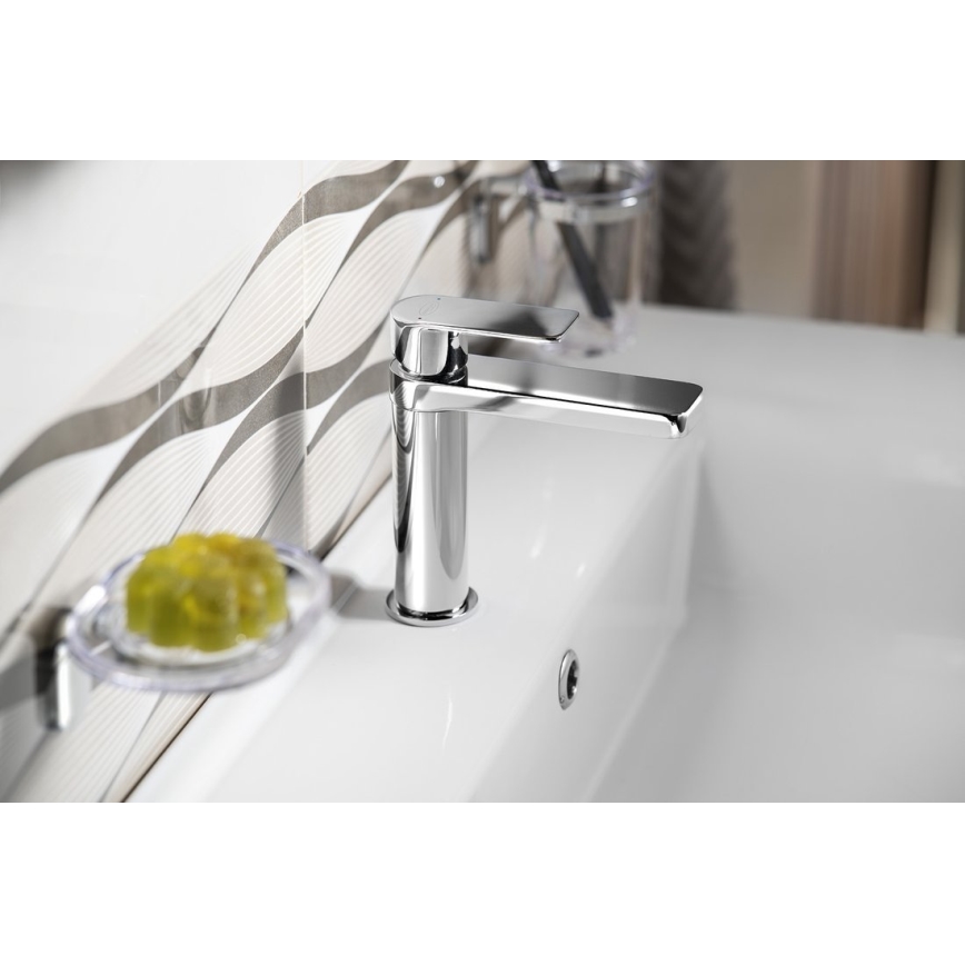 Aqualine - Torneira do lavatório DAPHNE 15,5 cm cromado brilhante