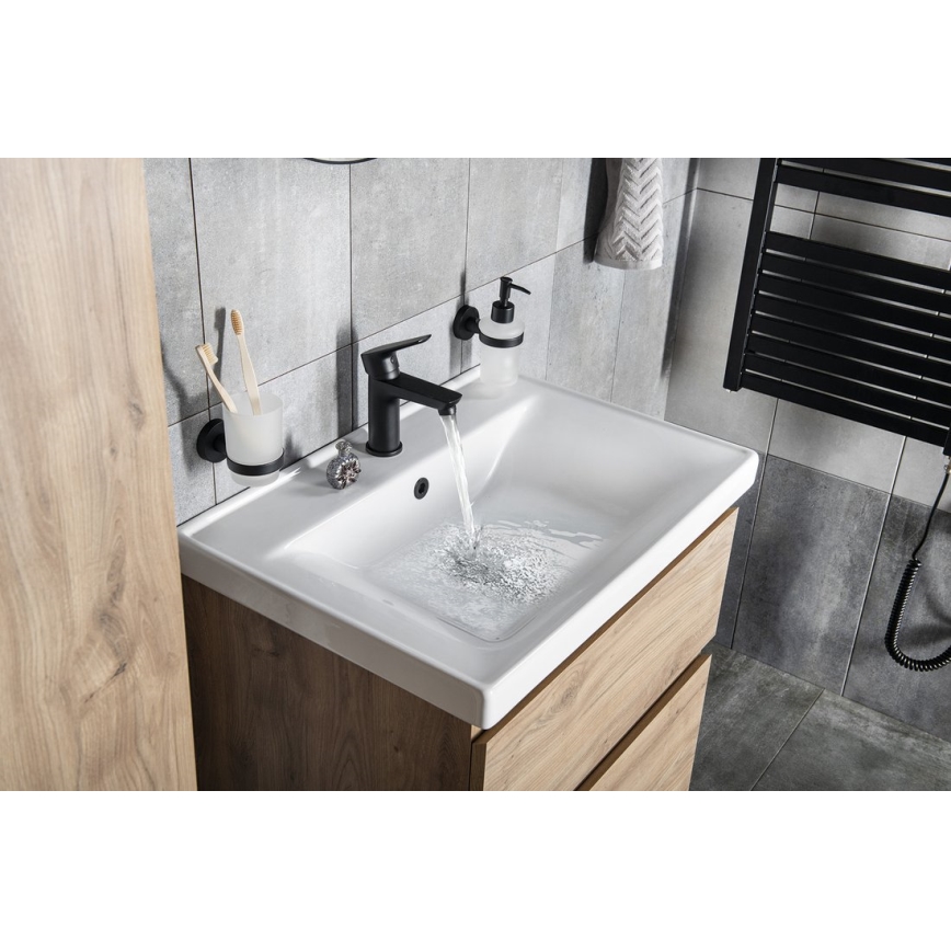 Aqualine - Torneira do lavatório LOTTA mate preto