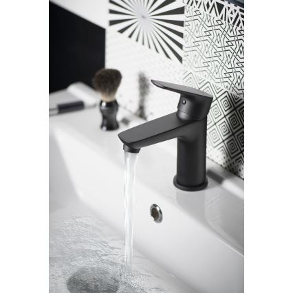 Aqualine - Torneira do lavatório LOTTA mate preto