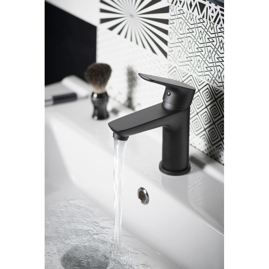 Aqualine - Torneira do lavatório LOTTA mate preto