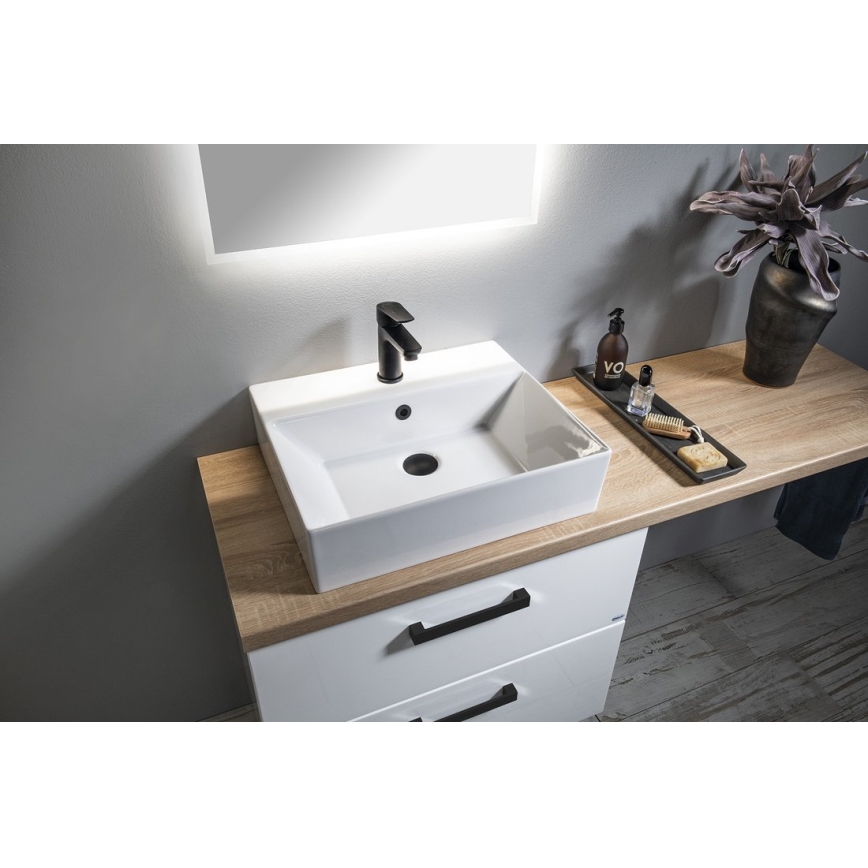 Aqualine - Torneira do lavatório LOTTA mate preto