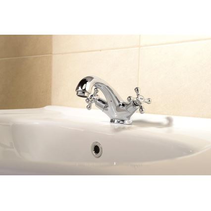 Aqualine - Torneira do lavatório VICTORIA cromado brilhante