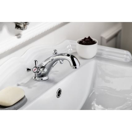 Aqualine - Torneira do lavatório VICTORIA cromado brilhante