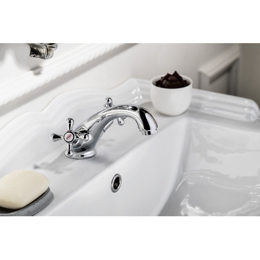 Aqualine - Torneira do lavatório VICTORIA cromado brilhante