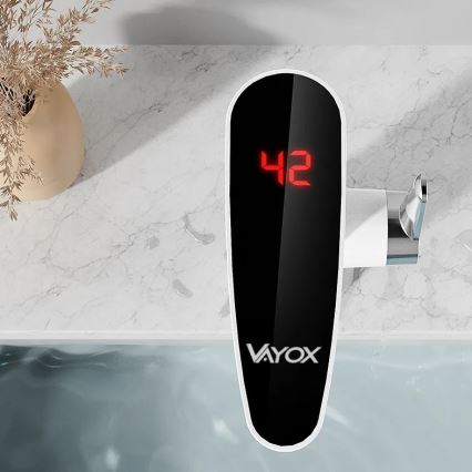 Aquecedor de água instantâneo com display LED 3000W/230V IPX4 branco