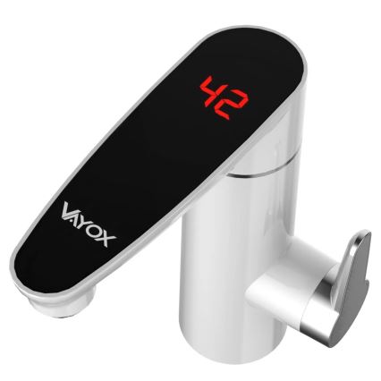 Aquecedor de água instantâneo com display LED 3000W/230V IPX4 branco