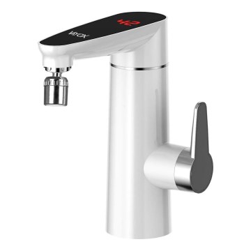 Aquecedor de água instantâneo com display LED 3000W/230V IPX4 branco