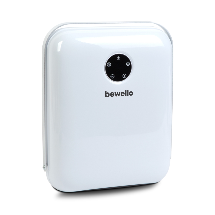 Aquecedor de parede com toalheiro 2000W/230V IP22 branco + controlo remoto