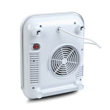 Aquecedor de parede com toalheiro 2000W/230V IP22 branco + controlo remoto