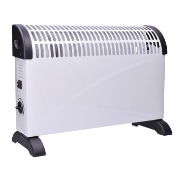 Aquecedor eléctrico de convector 750/1250/2000W termóstato