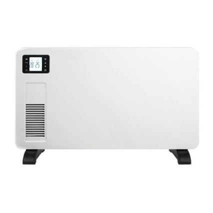 Aquecedor elétrico direto/convector 1000/1300/2300W LCD/temporizador/termostato + comando à distância