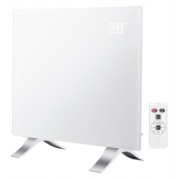 Aquecedor elétrico/convector NEO 1000W Wi-Fi Tuya IP24 + comando remoto