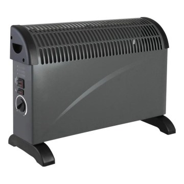 Aquecedor elétrico/convector SONDO 750/1250/2000W/230V preto