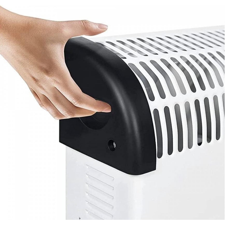 Aquecedor para convector elétrico 750/1250/2000W termostato