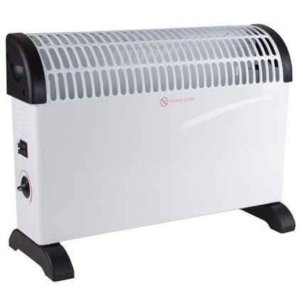 Aquecedor para convector elétrico 750/1250/2000W termostato