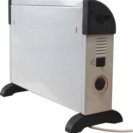 Aquecedor para convector elétrico 750/1250/2000W termostato