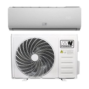 Ar condicionado 18K V1 5,2 kW Wi-Fi Tuya branco + controlo remoto