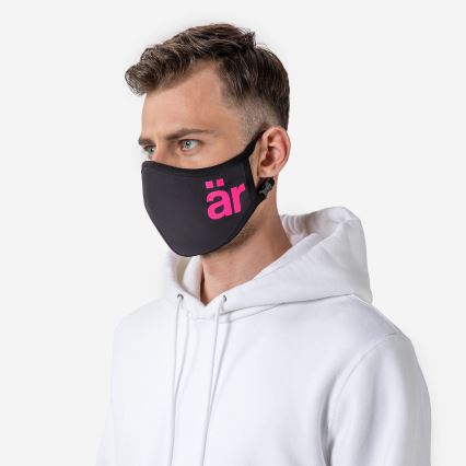 ÄR Máscara antiviral - Logotipo Grande S - ViralOff 99% - mais eficiente do que a FFP2