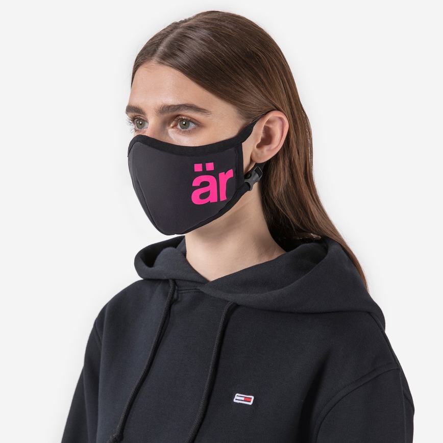 ÄR Máscara antiviral - Logotipo Grande S - ViralOff 99% - mais eficiente do que a FFP2