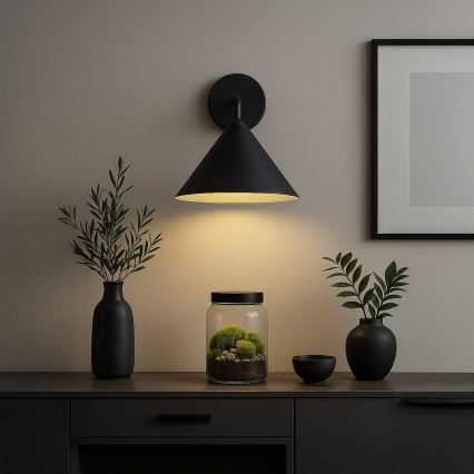 Arandela CAPITAL 1xGX53/15W/230V preta