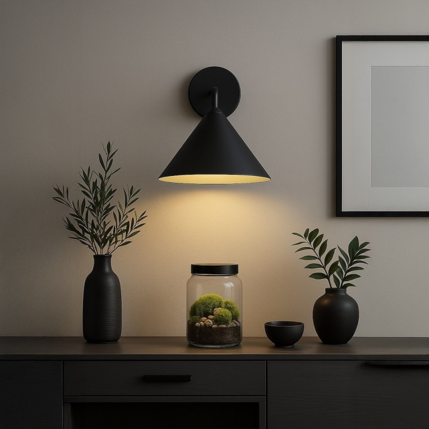 Arandela CAPITAL 1xGX53/15W/230V preta