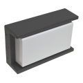 Arandela de parede exterior ARAGO 1xE27/60W/230V IP54 antracite