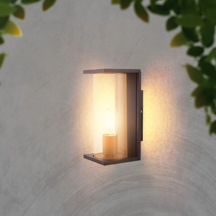 Arandela de parede para exterior 1xE27/60W/230V IP44 preta