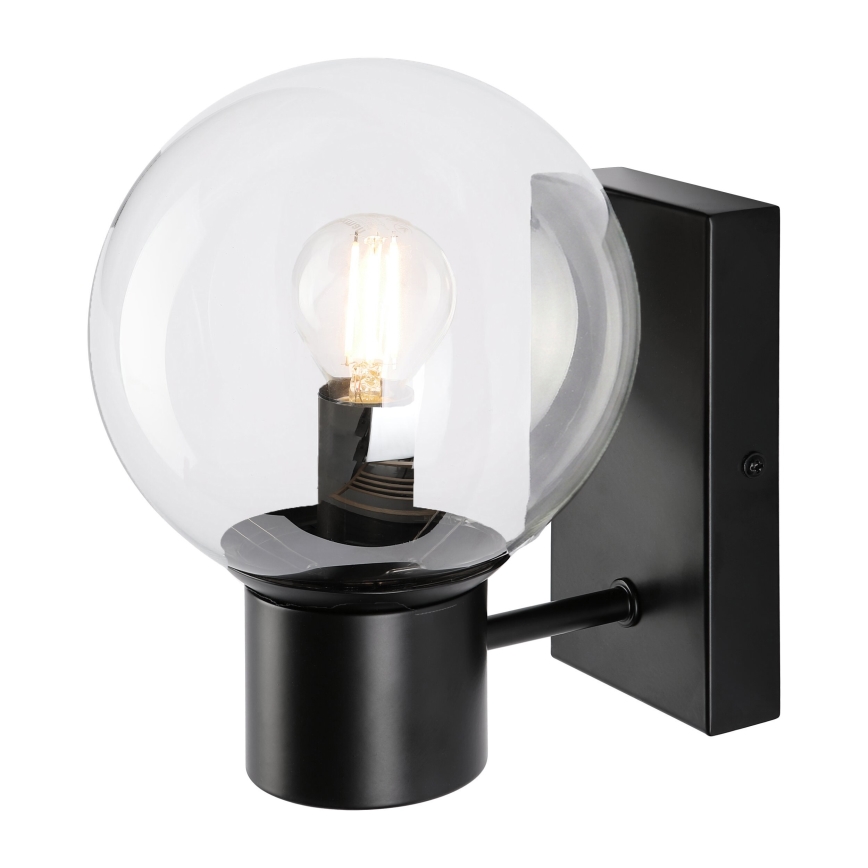 Arandela de parede SFERIO 1xE14/5W/230V preta/transparente