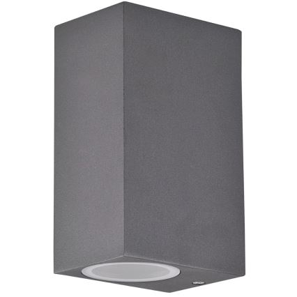 Luminária de parede exterior BOSTON 2xGU10/10W/230V antracite