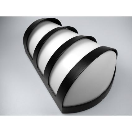 Arandela exterior HAGENAL LED/10W/230V IP54 preta