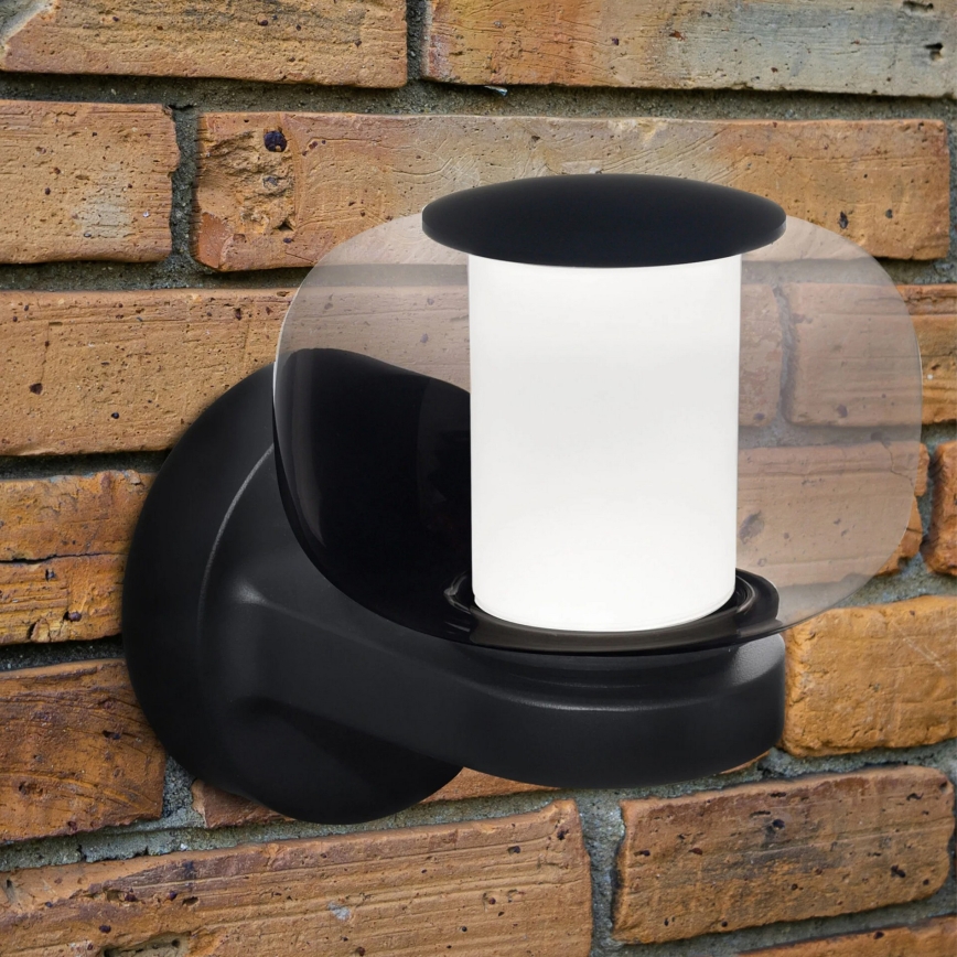 Arandela exterior LED MALAGA LED/12W/230V IP44 preta