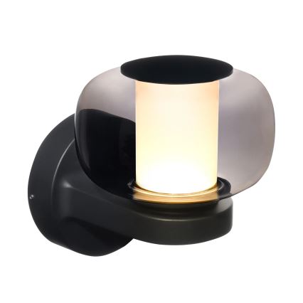 Arandela exterior LED MALAGA LED/12W/230V IP44 preta