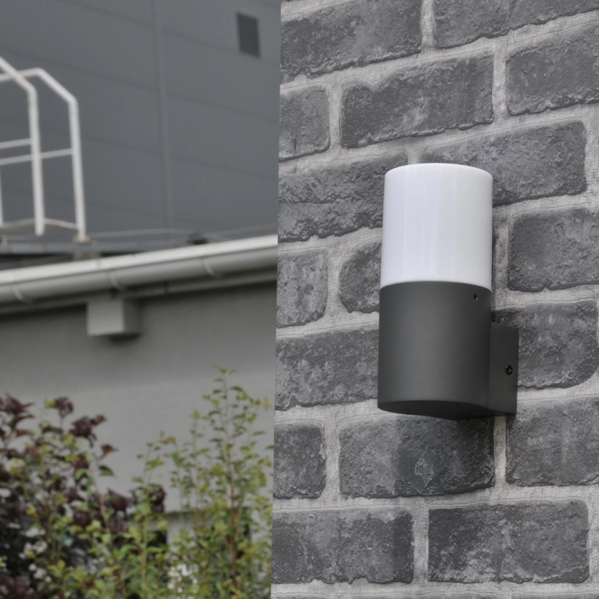 Luminária de parede exterior DALLAS 1xE27/12W/230V IP44 antracite