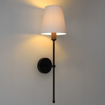 Arandela MADELA 1xE14/40W/230V branca/preta