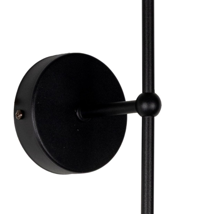 Arandela MADELA 1xE14/40W/230V branco/preto