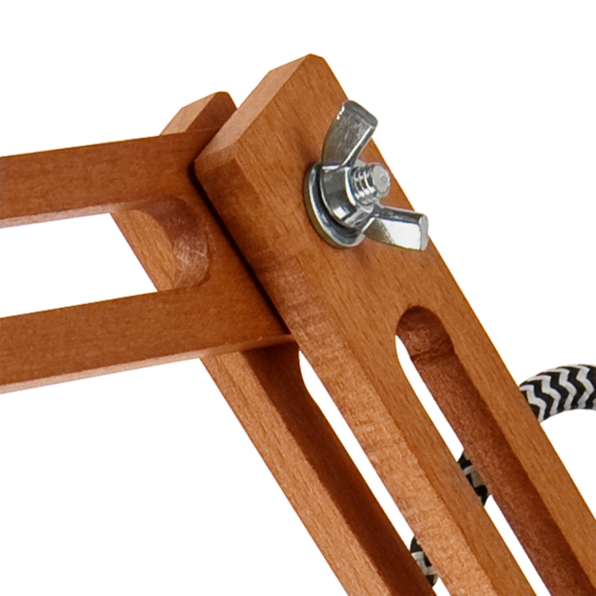 Candeeiro de parede MARCELLO 1xE27/60W/230V faia