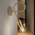 Arandela OXFORD 1xE27/15W/230V latão/branco