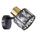 Arandela ZAHARA 1xE27/10W/230V preta